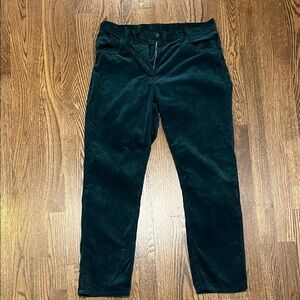 Aspesi Forest Green Corduroy Pants